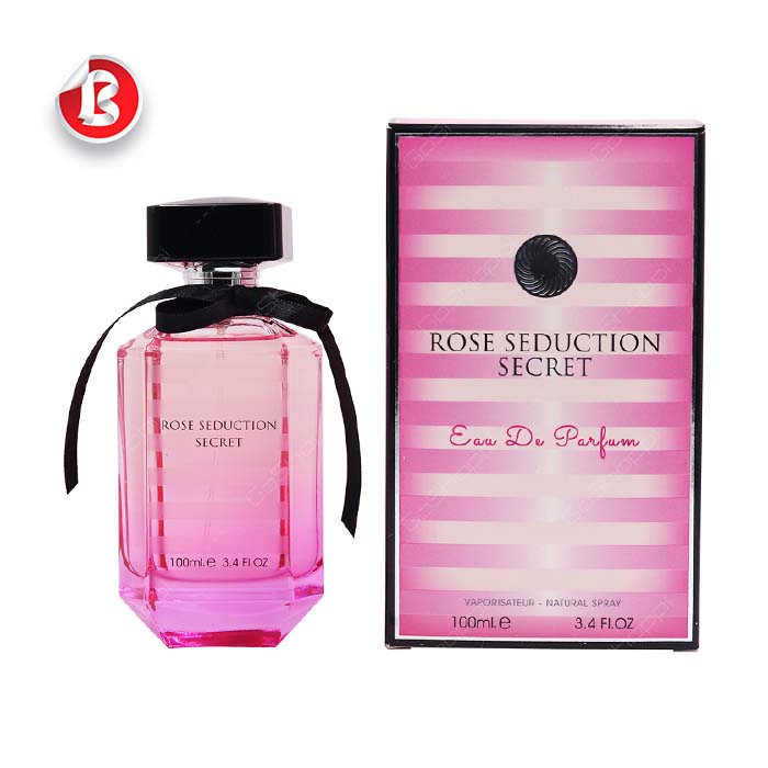 عکس اصلی عطر و ادکلن زنانه ویکتوریا سکرت شرکت فرگرانس ROSE SEDUCTION SECRET